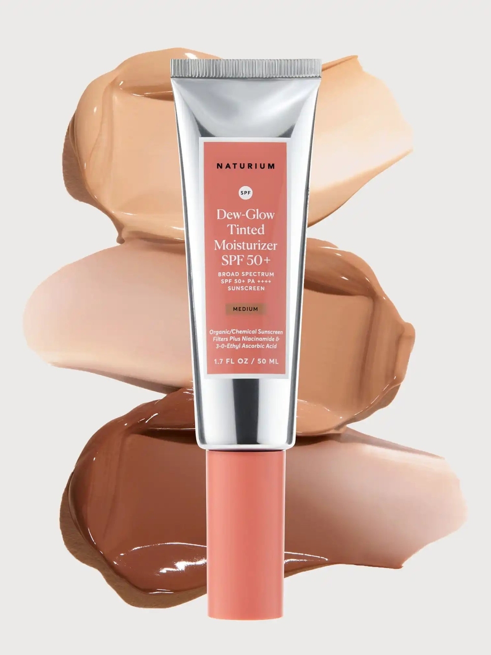 Naturium Dew-Glow Tinted Moisturizer SPF 50+ Medium Brand New In Box